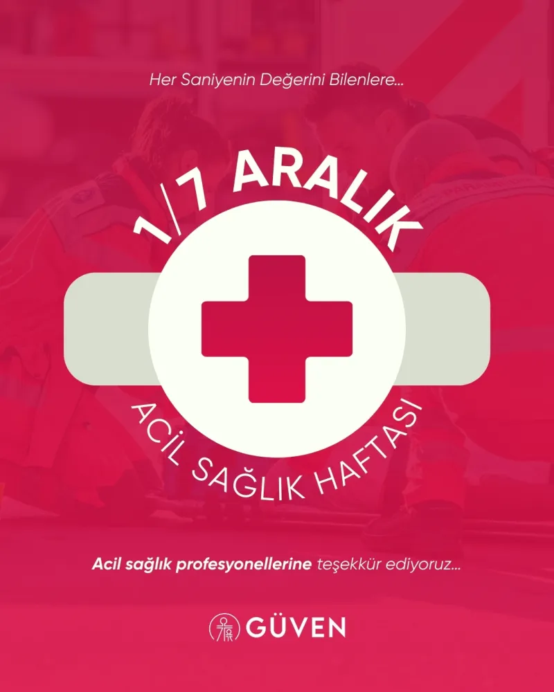 Güven Hastanesi — sosyal medya gönderisi
